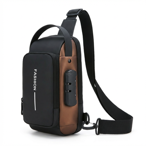 🚨🔥🇦🇴 PROMOÇÃO ESPECIAL LUANDA!—🔒🛡️Bolsa Peitoral Masculina com Cadeado + Porta USB 🔋⚡—📱💼Grande Capacidade para Telemóvel e Acessórios—🕶️Design Moderno e Antifurto—🚶‍♂️Perfeita para Trabalho, Passeio e Dia a Dia— Entrega Grátis + COD! 🚚