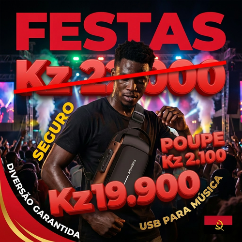 🚨🔥🇦🇴 PROMOÇÃO ESPECIAL LUANDA!—🔒🛡️Bolsa Peitoral Masculina com Cadeado + Porta USB 🔋⚡—📱💼Grande Capacidade para Telemóvel e Acessórios—🕶️Design Moderno e Antifurto—🚶‍♂️Perfeita para Trabalho, Passeio e Dia a Dia— Entrega Grátis + COD! 🚚