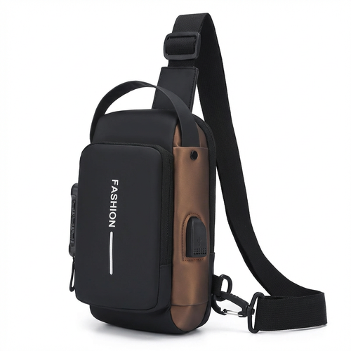 🚨🔥🇦🇴 PROMOÇÃO ESPECIAL LUANDA!—🔒🛡️Bolsa Peitoral Masculina com Cadeado + Porta USB 🔋⚡—📱💼Grande Capacidade para Telemóvel e Acessórios—🕶️Design Moderno e Antifurto—🚶‍♂️Perfeita para Trabalho, Passeio e Dia a Dia— Entrega Grátis + COD! 🚚