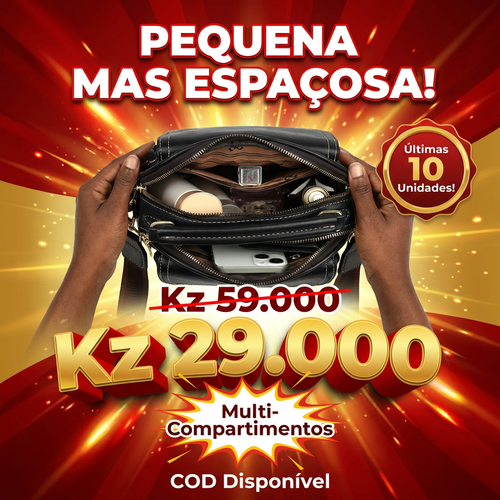 🇦🇴✨ NOVA MODA FEMININA EM LUANDA!—👜 Bolsa Elegante e Moderna—👠 ✨ Super Leve e Confortável—👗 Perfeita para Trabalho, Passeio e Compras—🔥 Estilo Luxuoso que Combina com Qualquer Look—🚚 Entrega Grátis + Pagamento na Entrega