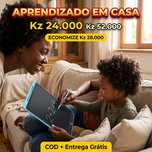 🇦🇴🔥Luanda 🧠👶 Desenvolvimento mental 📱🖊️ Quadro LCD 16 Infantil 🎨✏️ Escreve e apaga com 1 clique ♻️ Sem papel 👀 Protege os olhos 💡 Tela grande fácil usar 📚 Ideal para escola e casa 🎁 Presente perfeito