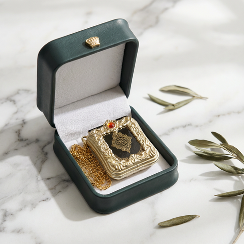 📖📖Mini Real Paper Quran Keychain – Readable Arabic Muslim Gift | Durable Gold Religious Hanging Jewelry