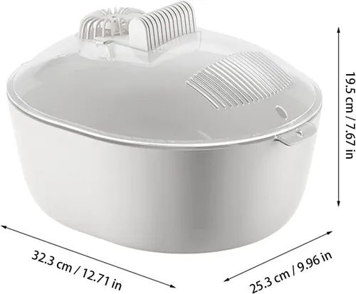 🔥Hot Seller🔥 COD！New 4-in-1 Defroster: Home Kitchen Ice Melter, Multifunctional Safe Meat Defroster with UV Sterilization and Drainage Function