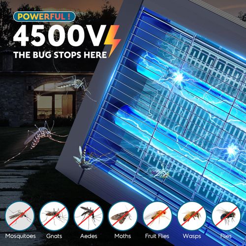 🔥Hot Seller🔥 COD！   Cross-Border Solar Mosquito Traps: Wholesale of Waterproof, Plug-in Fly Traps for Orchards, Bed-and-Breakfasts, Gardens, and Outdoor Spaces
