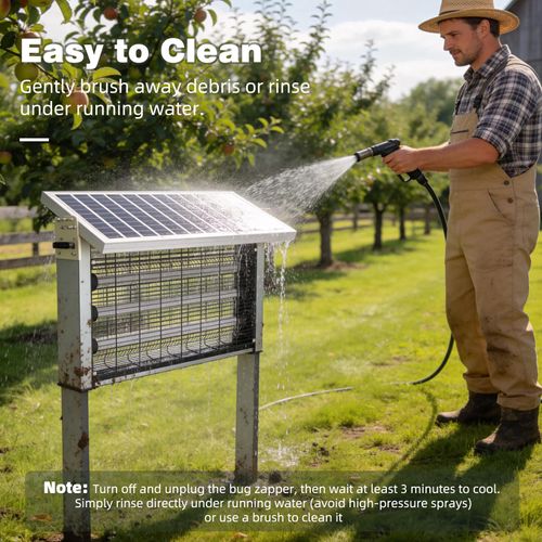 🔥Hot Seller🔥 COD！   Cross-Border Solar Mosquito Traps: Wholesale of Waterproof, Plug-in Fly Traps for Orchards, Bed-and-Breakfasts, Gardens, and Outdoor Spaces