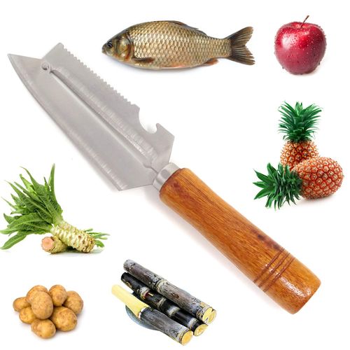 🔥Hot Seller🔥 COD！Multifunctional Peeler: Stainless Steel Fruit and Vegetable Peeler, Sharp Potato Peeler, Scraper, Household Kitchen Tool