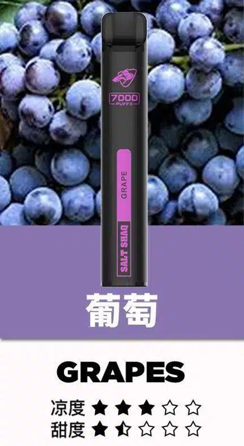 SALTSHAQ7000口電子煙