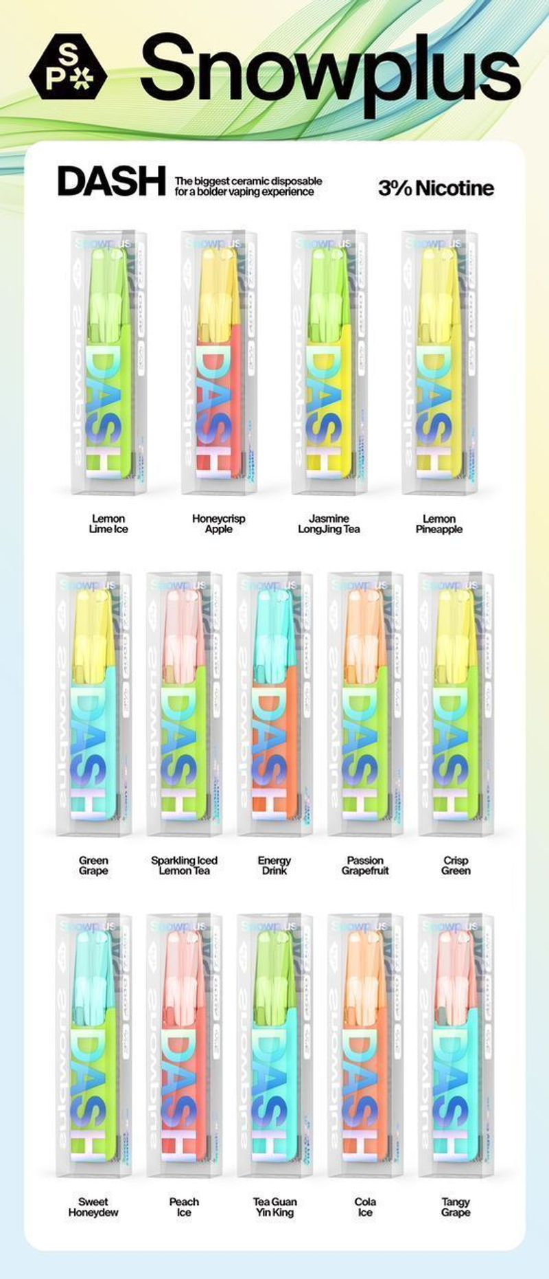 SNOWPLUSDASH4000口電子煙