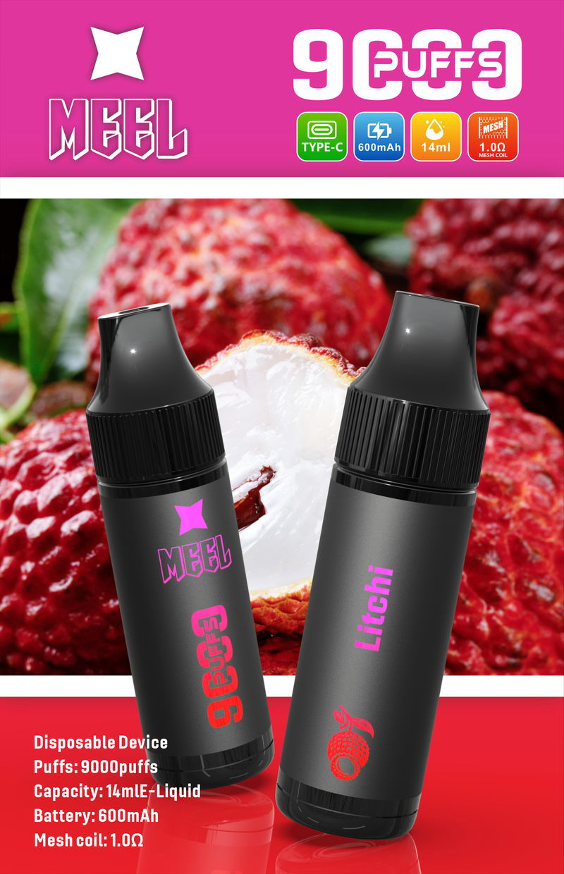 MEEL9000口拋棄電子煙