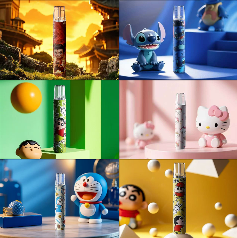 LUCKIN卡通款電子煙