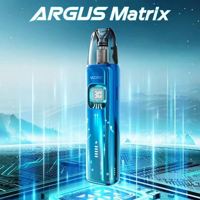VOOPOO ARGUS Matrix 阿格斯曲面屏電子菸煙主機 未來主義設計 全屏交互+iCOSM CODE 2.0技術