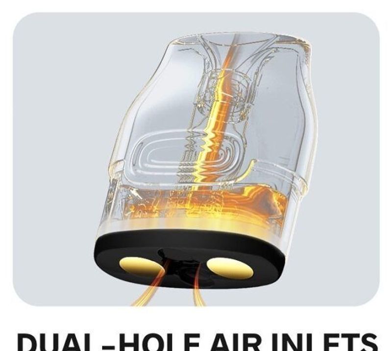 正品VOOPOO通用空倉（2顆裝）適配VOOPOO VMATE E PRO2主機空煙彈空油倉替換倉