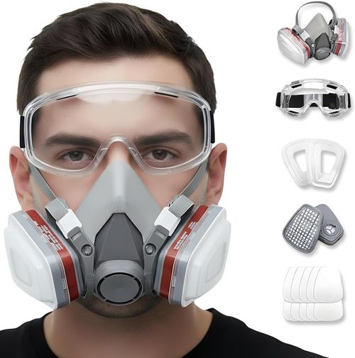 🎯🌟 Dust-Proof Integrated Respirator Mask - Your Ultimate Protection! 🛡️