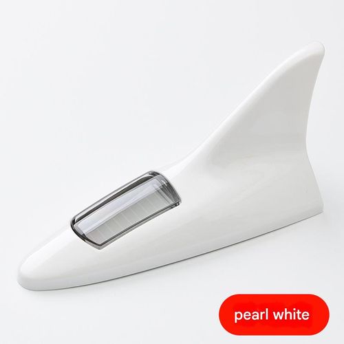 Solar-powered car decorative lights, shark fin antenna, roof spoiler light, anti-collision LED 8-light solar-powered modification light.