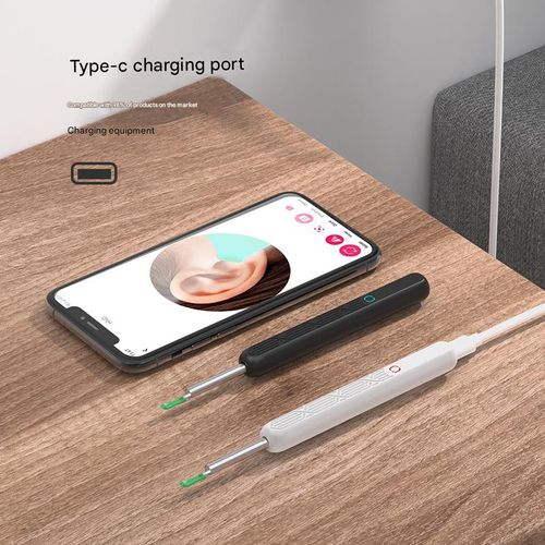 Visual earwax removal tool, wireless ear cleaner with endoscope, high-definition ear cleaning device.