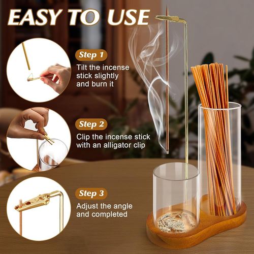 2 in 1 Incense & Candle Holder