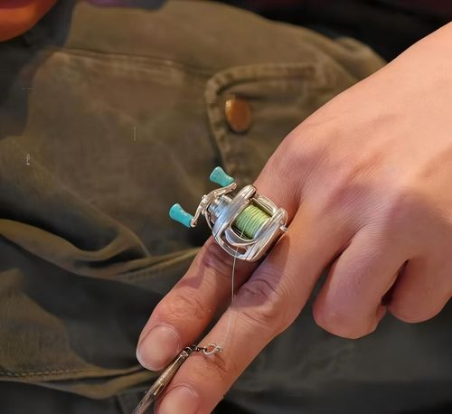 Personalized fishing line necklace