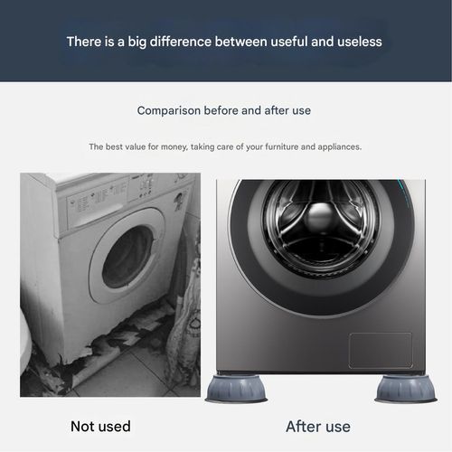 Anti Vibration Washing Machine Feet Pads™ - Pack of 4