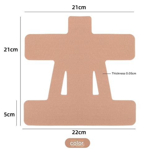 Shoulder muscle patches, green, 10-pack