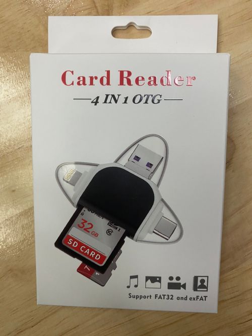 All-in-one card reader