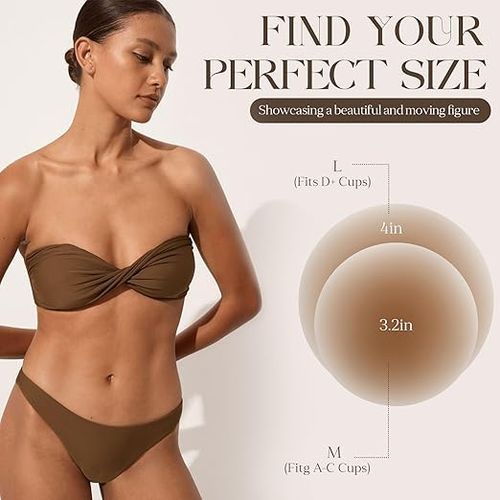 Hand-Shaped Push-Up Adhesive Nipple Covers (Extra Thick)