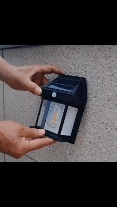 Solar waterproof tungsten filament lamp