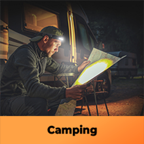 High-powered rechargeable headlamp