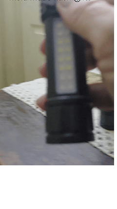 High-powered portable rechargeable flashlight with ultra-long battery life, suitable for outdoor use, waterproof, and multi-functional for home use.