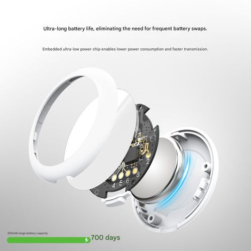 GPS tracker, free magnetic silicone case with order, large battery for long battery life.