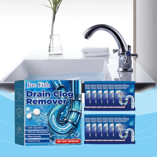 Drain cleaning effervescent tablets