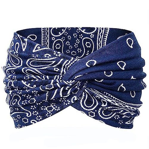 New Extra-Wide Women's Headband — Elastic, Crisscross Hair Accessory for Yoga, Running, and Sports