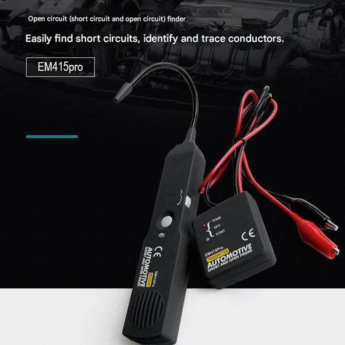 Wire finding instrument, short circuit tester, automotive fault diagnostic instrument