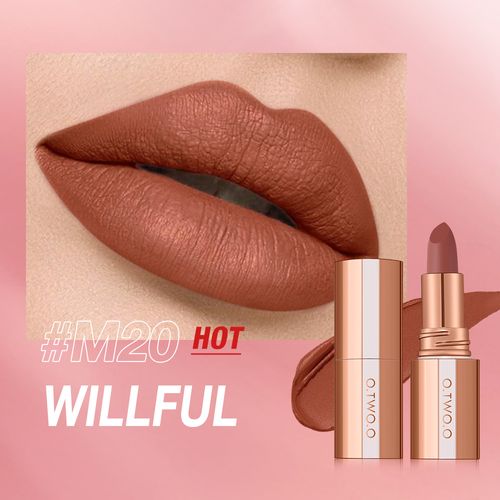 O.TWO.O Mist Kiss Color-Locking Matte Lipstick SC064 Light mist long-lasting matte velvet lipstick