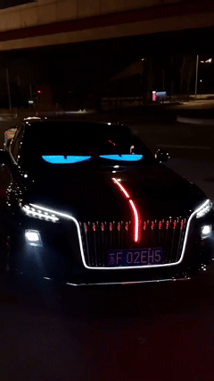 Car Demon Eye In-Car Soft Screen APP Bluetooth Full-Color Display Screen for Shop Windows and Storefronts