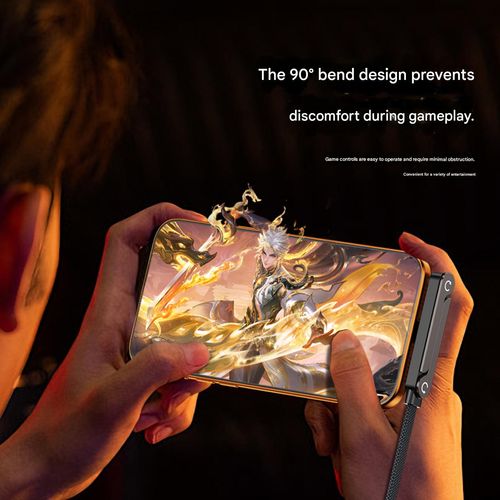 Braided Charging Cable with Foldable Stand Connector