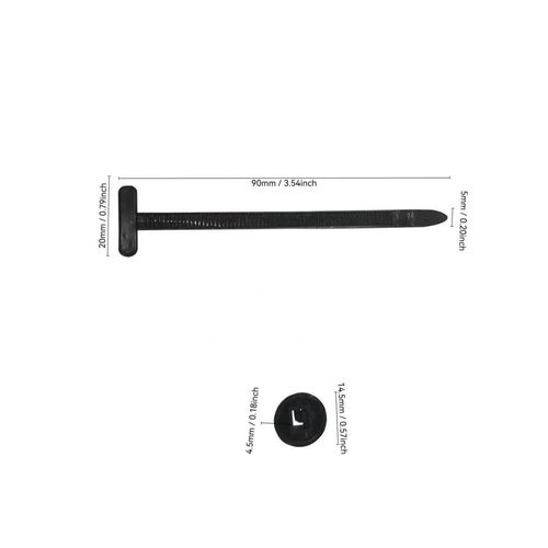 Universal cable ties, clips, and pins are used to secure the car's floor, fenders, mudguards, trunk lid, and body.