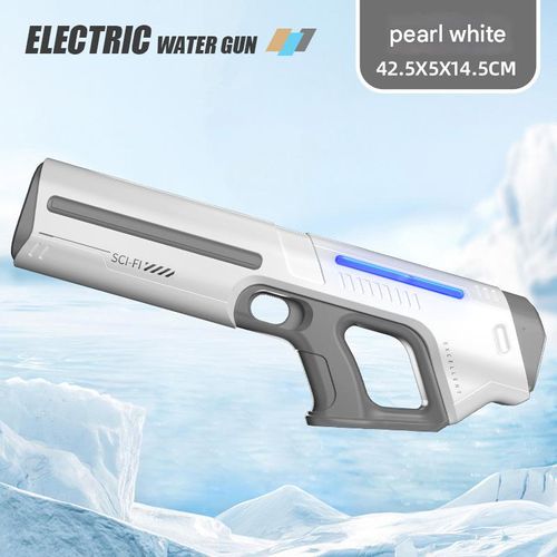 Dazzling light pulse fully automatic water-absorbing electric water gun, high-pressure, large-capacity, continuous-firing water gun.