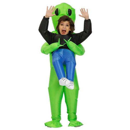 Alien inflatable costume, funny costume and dress-up props for children and adults.