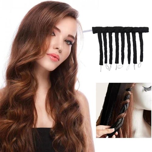 Octopus Heatless Curling Iron, No-Style Curling Tool, Sleep Curling, Gentle on Hair, Big Waves