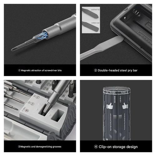 128-in-1 Precision Screwdriver Set, Disassembly and Repair Tool, Multifunctional Manual Screwdriver Roll-Type Set