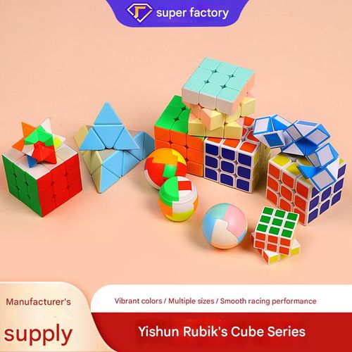 3x3 Rubik's Cube Pyramid - Educational Toy, Competition Set, Complete Set for Toddlers