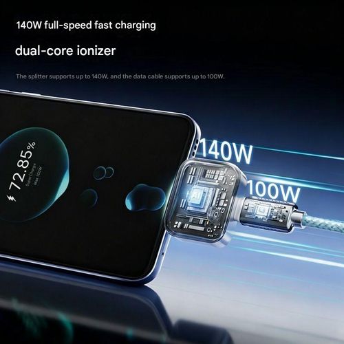 Type-C Full-Charge Disconnector — Automatic Separation & Power Cutoff — AI-Powered Full-Charge Detection — Compatible with Apple & Android Devices