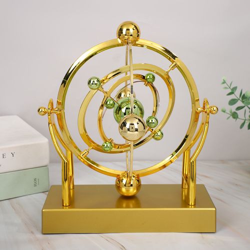 Celestial Office Desktop Ornament Perpetual Motion Machine Creative Decoration Non-stop Universe Chaos Pendulum Plastic Ornament