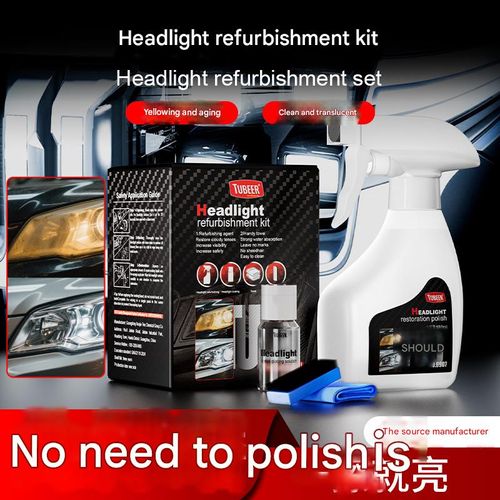 🚘Automotive Headlamp Restoration Fluid Kit
