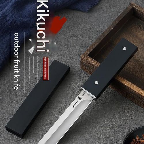 Stainless steel fruit knife, sharp camping knife, meat cutting knife, slicing and dicing knife with sheath, peeling knife, straight knife, portable knife with sheath.