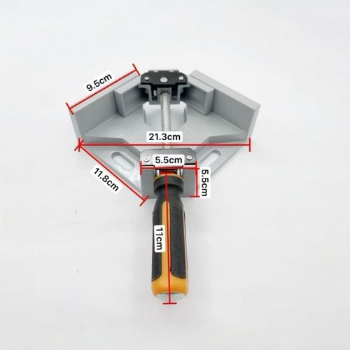 90-Degree Right-Angle Fixture — Welding Holder, Welder's Stand, Fixing Clamp, Angle Clamp, Electric Welding Tool, Woodworking Clamp