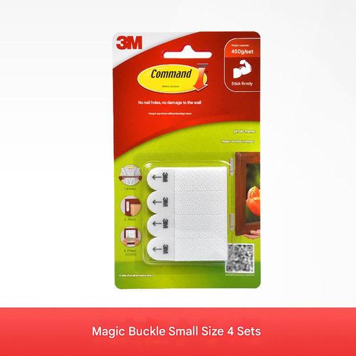 Magic buckle Velcro adhesive hooks, Highman brand, wall-mounted, traceless, creative, nail-free hooks for hanging pictures and photo frames.