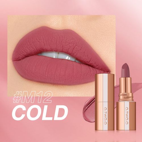 O.TWO.O Mist Kiss Color-Locking Matte Lipstick SC064 Light mist long-lasting matte velvet lipstick
