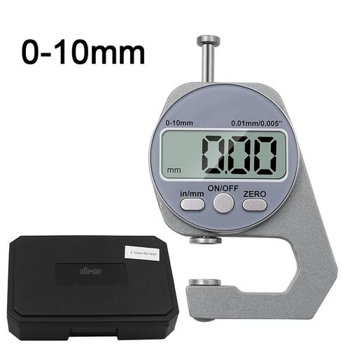Flat-head electronic digital thickness gauge
