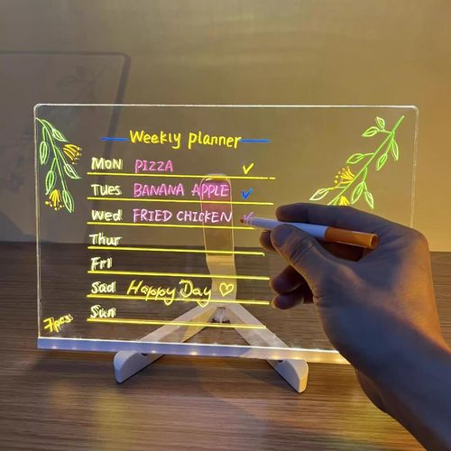 🎁Creative Rewritable Acrylic LED Message Board 🎨
